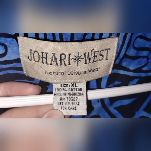 Johari West Hawaiian Print Jacket - Picture 7 of 9